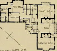An illustration from Country-cottages and week-end homes (1912)