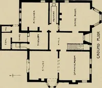 An illustration from Country-cottages and week-end homes (1912)