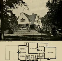 An illustration from Country-cottages and week-end homes (1912)