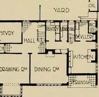 An illustration from Country-cottages and week-end homes (1912)