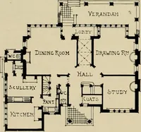 An illustration from Country-cottages and week-end homes (1912)
