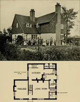 An illustration from Country-cottages and week-end homes (1912)