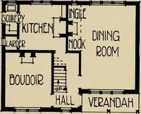An illustration from Country-cottages and week-end homes (1912)