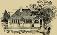 An illustration from Country-cottages and week-end homes (1912)