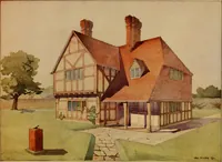 An illustration from Country-cottages and week-end homes (1912)