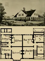 An illustration from Country-cottages and week-end homes (1912)