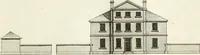 An illustration from The country gentleman's architect, in a great variety of new designs : for cottages, farm-houses, country-houses, villas, lodges for park or garden entrances, and ornamental wooden gates : with plans of the offices belonging to each design, distributed with a strict attention to convenience, elegance, and economy : engraved on thirty-two plates, from designs drawn (1789)