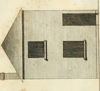 An illustration from The country gentleman's architect, in a great variety of new designs : for cottages, farm-houses, country-houses, villas, lodges for park or garden entrances, and ornamental wooden gates : with plans of the offices belonging to each design, distributed with a strict attention to convenience, elegance, and economy : engraved on thirty-two plates, from designs drawn (1789)