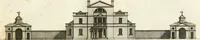 An illustration from The country gentleman's architect, in a great variety of new designs : for cottages, farm-houses, country-houses, villas, lodges for park or garden entrances, and ornamental wooden gates : with plans of the offices belonging to each design, distributed with a strict attention to convenience, elegance, and economy : engraved on thirty-two plates, from designs drawn (1789)