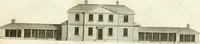 An illustration from The country gentleman's architect, in a great variety of new designs : for cottages, farm-houses, country-houses, villas, lodges for park or garden entrances, and ornamental wooden gates : with plans of the offices belonging to each design, distributed with a strict attention to convenience, elegance, and economy : engraved on thirty-two plates, from designs drawn (1789)
