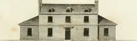 An illustration from The country gentleman's architect, in a great variety of new designs : for cottages, farm-houses, country-houses, villas, lodges for park or garden entrances, and ornamental wooden gates : with plans of the offices belonging to each design, distributed with a strict attention to convenience, elegance, and economy : engraved on thirty-two plates, from designs drawn (1789)