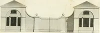 An illustration from The country gentleman's architect, in a great variety of new designs : for cottages, farm-houses, country-houses, villas, lodges for park or garden entrances, and ornamental wooden gates : with plans of the offices belonging to each design, distributed with a strict attention to convenience, elegance, and economy : engraved on thirty-two plates, from designs drawn (1789)