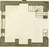 An illustration from The country gentleman's architect, in a great variety of new designs : for cottages, farm-houses, country-houses, villas, lodges for park or garden entrances, and ornamental wooden gates : with plans of the offices belonging to each design, distributed with a strict attention to convenience, elegance, and economy : engraved on thirty-two plates, from designs drawn (1789)