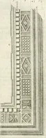 Picture 28 of 280 from Cours d'architecture : qui comprend Les ordres de Vignole, avec des commentaires, les figures & les descriptions de ses plus beaux bâtimens, & de ceux de Michel-Ange, des instructions et des preceptes, & plusieurs nouveaux desseins concernans la distribution & la décoration, la matière & la construction des édifices, la maçonnerie, la charpenterie, la couverture, la serrurerie, la menuiserie, le jardinage, & géneralement tout ce qui regarde l'art de bastir (1738), leaf 116