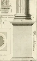 Picture 32 of 280 from Cours d'architecture : qui comprend Les ordres de Vignole, avec des commentaires, les figures & les descriptions de ses plus beaux bâtimens, & de ceux de Michel-Ange, des instructions et des preceptes, & plusieurs nouveaux desseins concernans la distribution & la décoration, la matière & la construction des édifices, la maçonnerie, la charpenterie, la couverture, la serrurerie, la menuiserie, le jardinage, & géneralement tout ce qui regarde l'art de bastir (1738), leaf 126