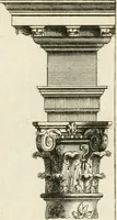Picture 64 of 280 from Cours d'architecture : qui comprend Les ordres de Vignole, avec des commentaires, les figures & les descriptions de ses plus beaux bâtimens, & de ceux de Michel-Ange, des instructions et des preceptes, & plusieurs nouveaux desseins concernans la distribution & la décoration, la matière & la construction des édifices, la maçonnerie, la charpenterie, la couverture, la serrurerie, la menuiserie, le jardinage, & géneralement tout ce qui regarde l'art de bastir (1738), leaf 192