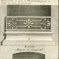Picture 77 of 280 from Cours d'architecture : qui comprend Les ordres de Vignole, avec des commentaires, les figures & les descriptions de ses plus beaux bâtimens, & de ceux de Michel-Ange, des instructions et des preceptes, & plusieurs nouveaux desseins concernans la distribution & la décoration, la matière & la construction des édifices, la maçonnerie, la charpenterie, la couverture, la serrurerie, la menuiserie, le jardinage, & géneralement tout ce qui regarde l'art de bastir (1738), leaf 232