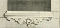 Picture 78 of 280 from Cours d'architecture : qui comprend Les ordres de Vignole, avec des commentaires, les figures & les descriptions de ses plus beaux bâtimens, & de ceux de Michel-Ange, des instructions et des preceptes, & plusieurs nouveaux desseins concernans la distribution & la décoration, la matière & la construction des édifices, la maçonnerie, la charpenterie, la couverture, la serrurerie, la menuiserie, le jardinage, & géneralement tout ce qui regarde l'art de bastir (1738), leaf 232