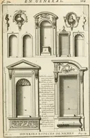 Picture 83 of 280 from Cours d'architecture : qui comprend Les ordres de Vignole, avec des commentaires, les figures & les descriptions de ses plus beaux bâtimens, & de ceux de Michel-Ange, des instructions et des preceptes, & plusieurs nouveaux desseins concernans la distribution & la décoration, la matière & la construction des édifices, la maçonnerie, la charpenterie, la couverture, la serrurerie, la menuiserie, le jardinage, & géneralement tout ce qui regarde l'art de bastir (1738), leaf 240