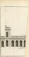 Picture 125 of 280 from Cours d'architecture : qui comprend Les ordres de Vignole, avec des commentaires, les figures & les descriptions de ses plus beaux bâtimens, & de ceux de Michel-Ange, des instructions et des preceptes, & plusieurs nouveaux desseins concernans la distribution & la décoration, la matière & la construction des édifices, la maçonnerie, la charpenterie, la couverture, la serrurerie, la menuiserie, le jardinage, & géneralement tout ce qui regarde l'art de bastir (1738), leaf 320