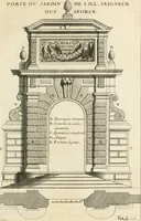 Picture 189 of 280 from Cours d'architecture : qui comprend Les ordres de Vignole, avec des commentaires, les figures & les descriptions de ses plus beaux bâtimens, & de ceux de Michel-Ange, des instructions et des preceptes, & plusieurs nouveaux desseins concernans la distribution & la décoration, la matière & la construction des édifices, la maçonnerie, la charpenterie, la couverture, la serrurerie, la menuiserie, le jardinage, & géneralement tout ce qui regarde l'art de bastir (1738), leaf 470