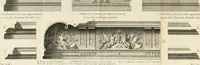 Picture 234 of 280 from Cours d'architecture : qui comprend Les ordres de Vignole, avec des commentaires, les figures & les descriptions de ses plus beaux bâtimens, & de ceux de Michel-Ange, des instructions et des preceptes, & plusieurs nouveaux desseins concernans la distribution & la décoration, la matière & la construction des édifices, la maçonnerie, la charpenterie, la couverture, la serrurerie, la menuiserie, le jardinage, & géneralement tout ce qui regarde l'art de bastir (1738), leaf 539