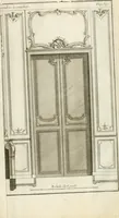 Picture 241 of 280 from Cours d'architecture : qui comprend Les ordres de Vignole, avec des commentaires, les figures & les descriptions de ses plus beaux bâtimens, & de ceux de Michel-Ange, des instructions et des preceptes, & plusieurs nouveaux desseins concernans la distribution & la décoration, la matière & la construction des édifices, la maçonnerie, la charpenterie, la couverture, la serrurerie, la menuiserie, le jardinage, & géneralement tout ce qui regarde l'art de bastir (1738), leaf 568