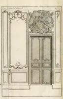 Picture 247 of 280 from Cours d'architecture : qui comprend Les ordres de Vignole, avec des commentaires, les figures & les descriptions de ses plus beaux bâtimens, & de ceux de Michel-Ange, des instructions et des preceptes, & plusieurs nouveaux desseins concernans la distribution & la décoration, la matière & la construction des édifices, la maçonnerie, la charpenterie, la couverture, la serrurerie, la menuiserie, le jardinage, & géneralement tout ce qui regarde l'art de bastir (1738), leaf 574