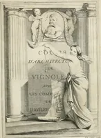 Picture 2 of 280 from Cours d'architecture : qui comprend Les ordres de Vignole, avec des commentaires, les figures & les descriptions de ses plus beaux bâtimens, & de ceux de Michel-Ange, des instructions et des preceptes, & plusieurs nouveaux desseins concernans la distribution & la décoration, la matière & la construction des édifices, la maçonnerie, la charpenterie, la couverture, la serrurerie, la menuiserie, le jardinage, & géneralement tout ce qui regarde l'art de bastir (1738), leaf 6