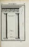 Picture 2 of 55 from Cours d'architecture qui comprend les ordres de Vignole : avec des commentaires, les figures & descriptions de ses plus beaux bâtimens, & de ceux de Michel-Ange ... & tout ce qui regarde l'art de bâtir : avec une ample explication par ordre alphabetique de tous les termes (1691), leaf 123