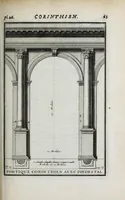 Picture 9 of 55 from Cours d'architecture qui comprend les ordres de Vignole : avec des commentaires, les figures & descriptions de ses plus beaux bâtimens, & de ceux de Michel-Ange ... & tout ce qui regarde l'art de bâtir : avec une ample explication par ordre alphabetique de tous les termes (1691), leaf 167