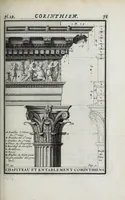 Picture 10 of 55 from Cours d'architecture qui comprend les ordres de Vignole : avec des commentaires, les figures & descriptions de ses plus beaux bâtimens, & de ceux de Michel-Ange ... & tout ce qui regarde l'art de bâtir : avec une ample explication par ordre alphabetique de tous les termes (1691), leaf 175