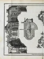 Picture 33 of 55 from Cours d'architecture qui comprend les ordres de Vignole : avec des commentaires, les figures & descriptions de ses plus beaux bâtimens, & de ceux de Michel-Ange ... & tout ce qui regarde l'art de bâtir : avec une ample explication par ordre alphabetique de tous les termes (1691), leaf 346