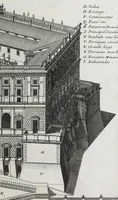 Picture 38 of 55 from Cours d'architecture qui comprend les ordres de Vignole : avec des commentaires, les figures & descriptions de ses plus beaux bâtimens, & de ceux de Michel-Ange ... & tout ce qui regarde l'art de bâtir : avec une ample explication par ordre alphabetique de tous les termes (1691), leaf 441