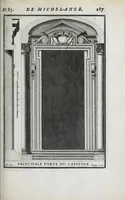 Picture 43 of 55 from Cours d'architecture qui comprend les ordres de Vignole : avec des commentaires, les figures & descriptions de ses plus beaux bâtimens, & de ceux de Michel-Ange ... & tout ce qui regarde l'art de bâtir : avec une ample explication par ordre alphabetique de tous les termes (1691), leaf 479