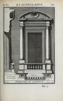 Picture 44 of 55 from Cours d'architecture qui comprend les ordres de Vignole : avec des commentaires, les figures & descriptions de ses plus beaux bâtimens, & de ceux de Michel-Ange ... & tout ce qui regarde l'art de bâtir : avec une ample explication par ordre alphabetique de tous les termes (1691), leaf 483