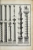 Picture 47 of 55 from Cours d'architecture qui comprend les ordres de Vignole : avec des commentaires, les figures & descriptions de ses plus beaux bâtimens, & de ceux de Michel-Ange ... & tout ce qui regarde l'art de bâtir : avec une ample explication par ordre alphabetique de tous les termes (1691), leaf 501