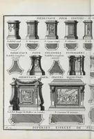 Picture 48 of 55 from Cours d'architecture qui comprend les ordres de Vignole : avec des commentaires, les figures & descriptions de ses plus beaux bâtimens, & de ceux de Michel-Ange ... & tout ce qui regarde l'art de bâtir : avec une ample explication par ordre alphabetique de tous les termes (1691), leaf 510