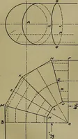 An illustration from A course in mechanical drawing for evening schools and self-instruction (1896)