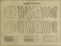 An illustration from A course in mechanical drawing for evening schools and self-instruction (1896)