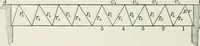 An illustration from A course on the stresses in bridge and roof trusses, arched ribs and suspension bridges (1904)