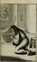 Picture 49 of 96 from Courte description des ordres des femmes & filles religieuses. Contenant une petite relation de leur origine, de leur progrés, & de leur confirmation. Avec les figures de leurs habits, gravez (1691), leaf 108