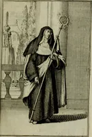 Picture 73 of 96 from Courte description des ordres des femmes & filles religieuses. Contenant une petite relation de leur origine, de leur progrés, & de leur confirmation. Avec les figures de leurs habits, gravez (1691), leaf 156