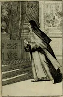 An illustration from Courte description des ordres des femmes & filles religieuses. Contenant une petite relation de leur origine, de leur progrés, & de leur confirmation. Avec les figures de leurs habits, gravez (1691)