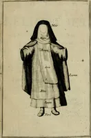 Picture 95 of 96 from Courte description des ordres des femmes & filles religieuses. Contenant une petite relation de leur origine, de leur progrés, & de leur confirmation. Avec les figures de leurs habits, gravez (1691), leaf 200