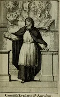 Picture 15 of 96 from Courte description des ordres des femmes & filles religieuses. Contenant une petite relation de leur origine, de leur progrés, & de leur confirmation. Avec les figures de leurs habits, gravez (1691), leaf 40