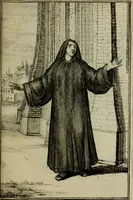Picture 39 of 96 from Courte description des ordres des femmes & filles religieuses. Contenant une petite relation de leur origine, de leur progrés, & de leur confirmation. Avec les figures de leurs habits, gravez (1691), leaf 88