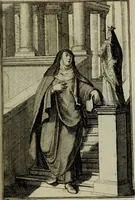 Picture 41 of 96 from Courte description des ordres des femmes & filles religieuses. Contenant une petite relation de leur origine, de leur progrés, & de leur confirmation. Avec les figures de leurs habits, gravez (1691), leaf 92