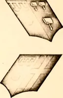 An illustration from Courtenay family armorial, containing over two hundred coats of arms taken from those at Powderham Castle, with explanatory notes (1896)