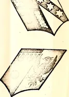 Picture 8 of 32 from Courtenay family armorial, containing over two hundred coats of arms taken from those at Powderham Castle, with explanatory notes (1896), leaf 28